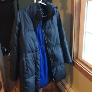 Gap down coat